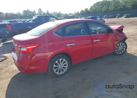 2018 Nissan Sentra Sv z USA, uszkodzony, nr VIN 3N1AB7AP9JL616662